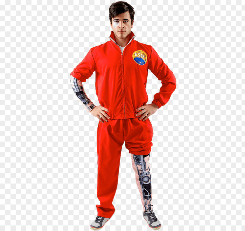 Dress The Six Million Dollar Man Costume Party Clothing 1970s PNG