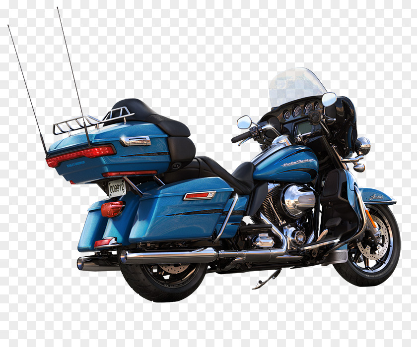 Harley Harley-Davidson Electra Glide Touring Motorcycle PNG