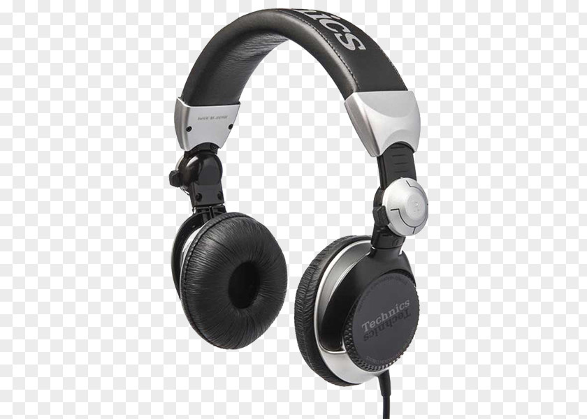 Headphones Panasonic RP-DJ1205-S Technics Pro DJ Headphone Disc Jockey Audio PNG