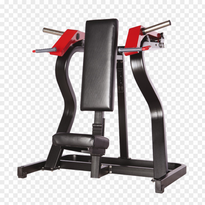 Hoist Fitness Equipment Exercise Machine Overhead Press Centre PNG