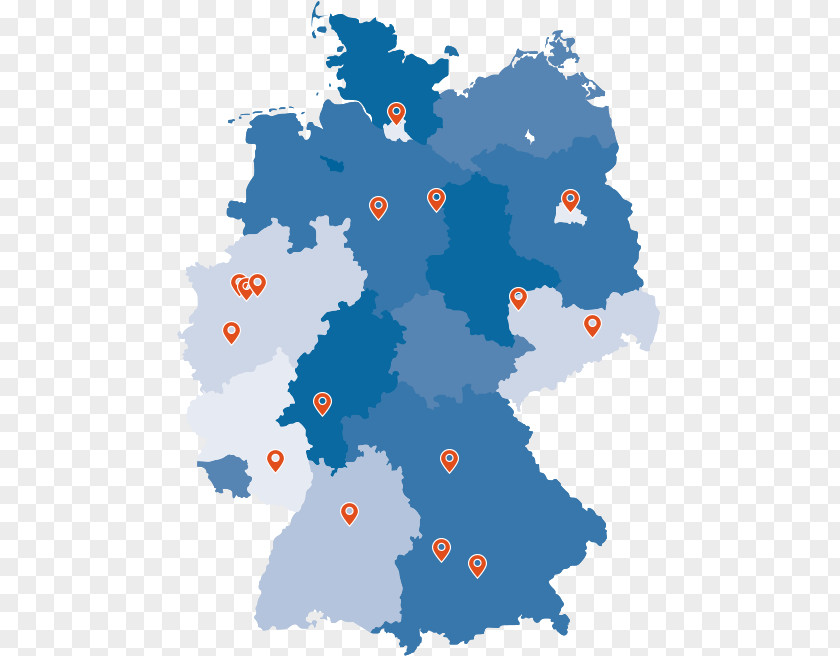 Map Saxony Vector PNG