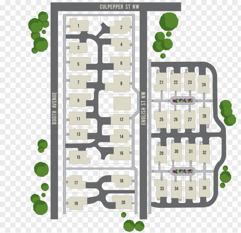 Western Town Highland Walk Apartments Brock Built Homes Site Plan PNG