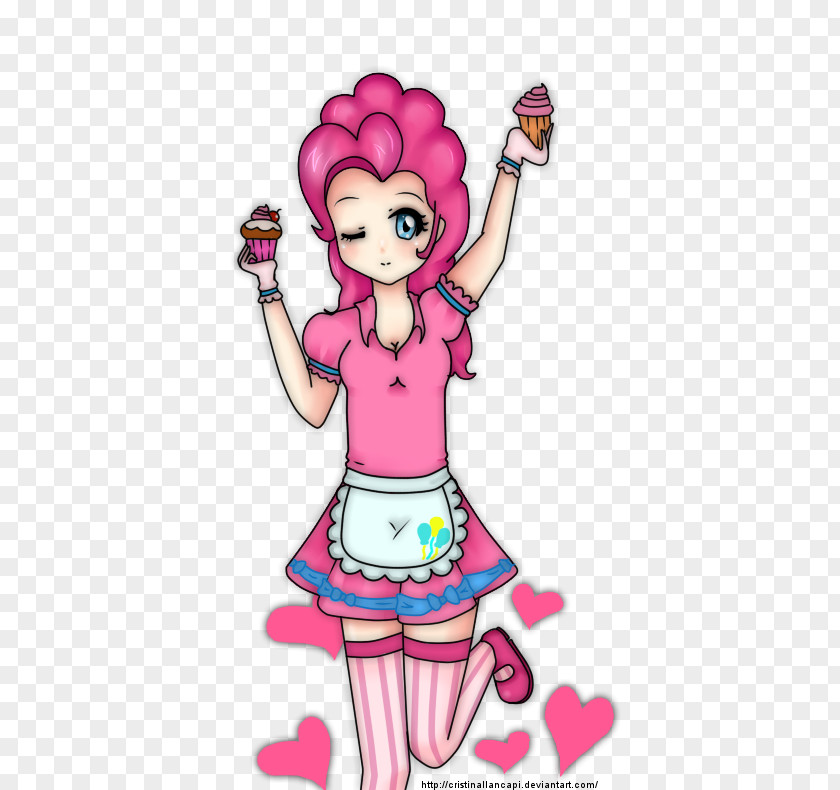 Pinkie Pie Drawing Cupcake Finger Pony PNG