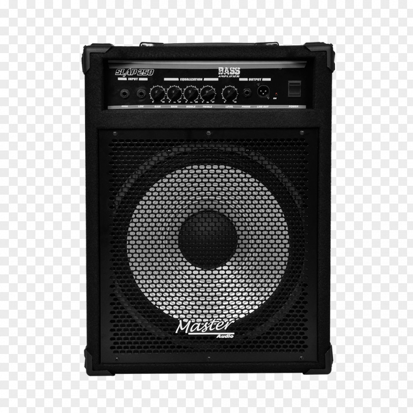 Bass Guitar Amplifier Sound Box PNG