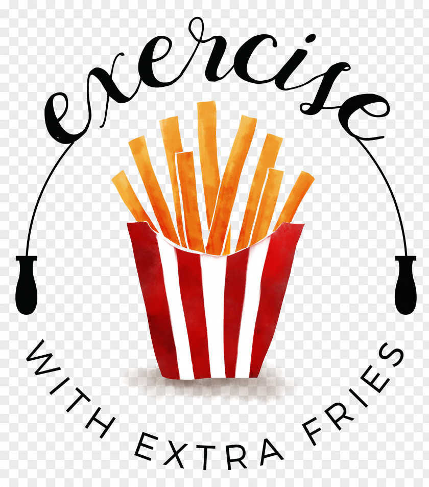 Funny French Fries Day Clip Art Food Brand Logo Line PNG