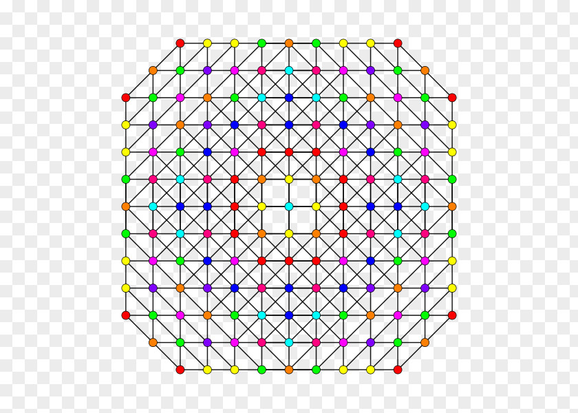 Line Symmetry Point Pattern PNG