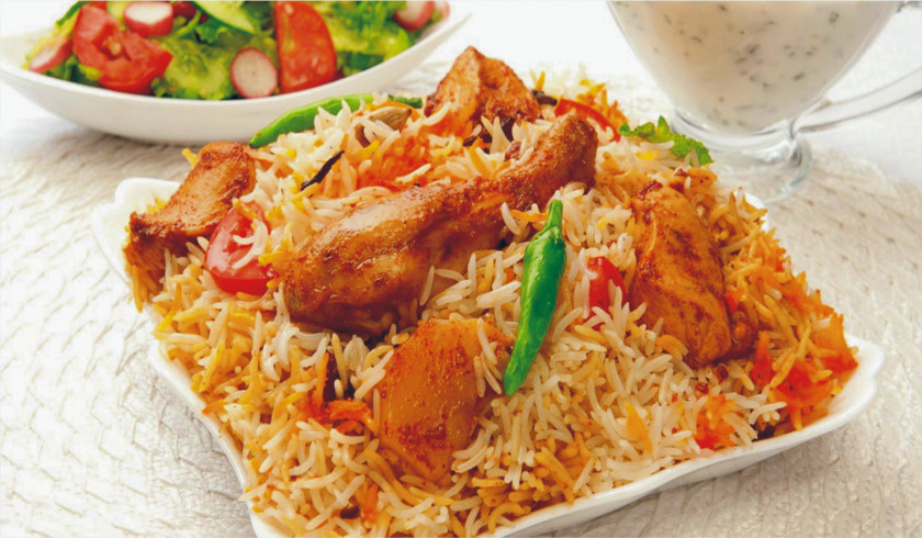 Rice Hyderabadi Biryani Indian Cuisine Mughlai Raita PNG