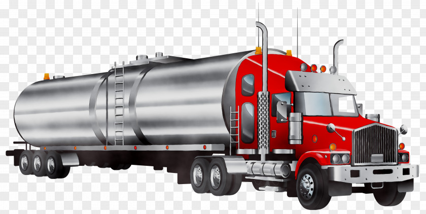 Semi-trailer Truck Car Intermodal Container PNG