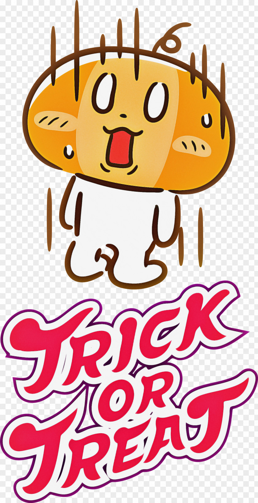 TRICK OR TREAT Happy Halloween PNG