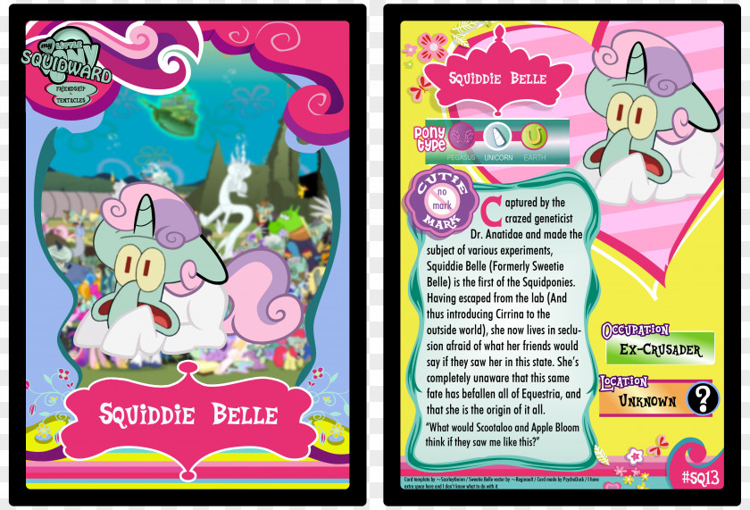 DOMINÓ Twilight Sparkle Squidward Tentacles Rarity Pinkie Pie Rainbow Dash PNG