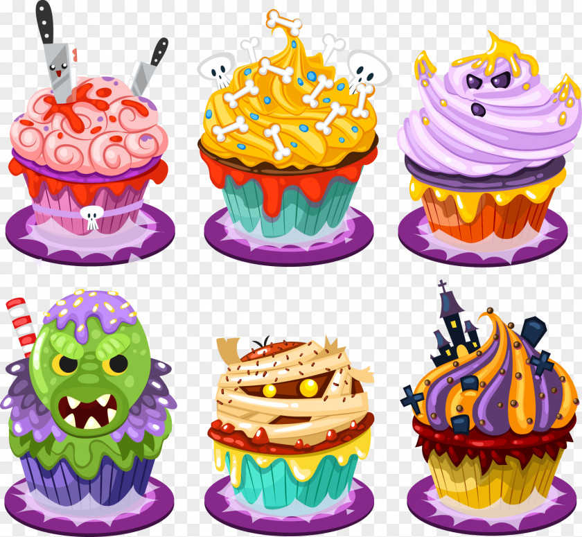 Funny Halloween Cute Cake PNG halloween cute cake clipart PNG