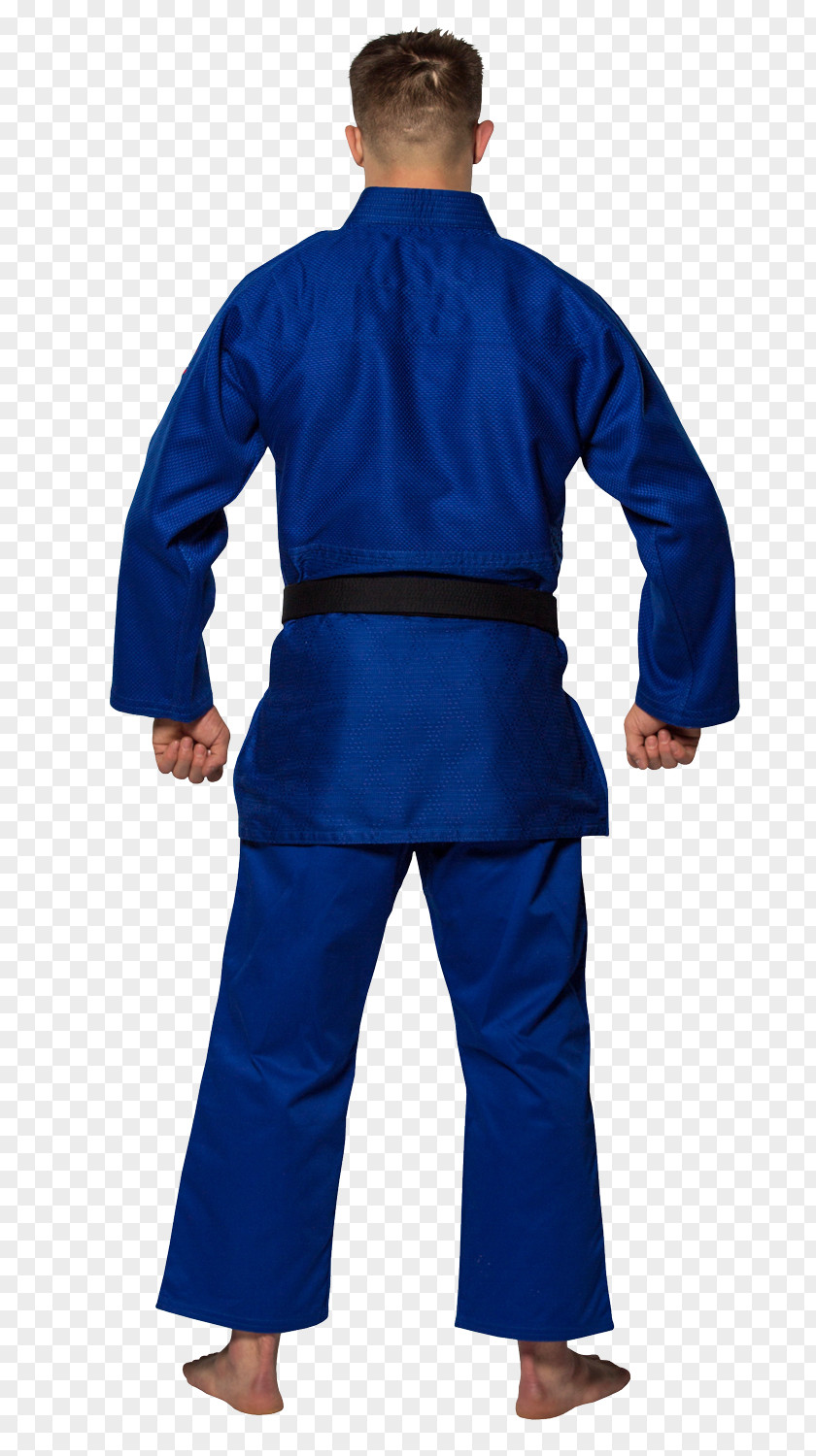 Judo Brazilian Jiu-jitsu Gi Judogi Blue Sport PNG