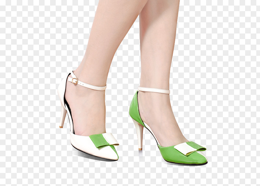 Small Clean Style High Heels High-heeled Footwear Shoe Sandal PNG