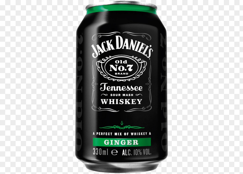 Whiskey Coke Tennessee Ginger Ale Jack Daniel's Fizzy Drinks PNG
