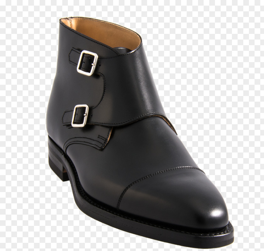 Boot Monk Shoe Dress Black Velvet PNG