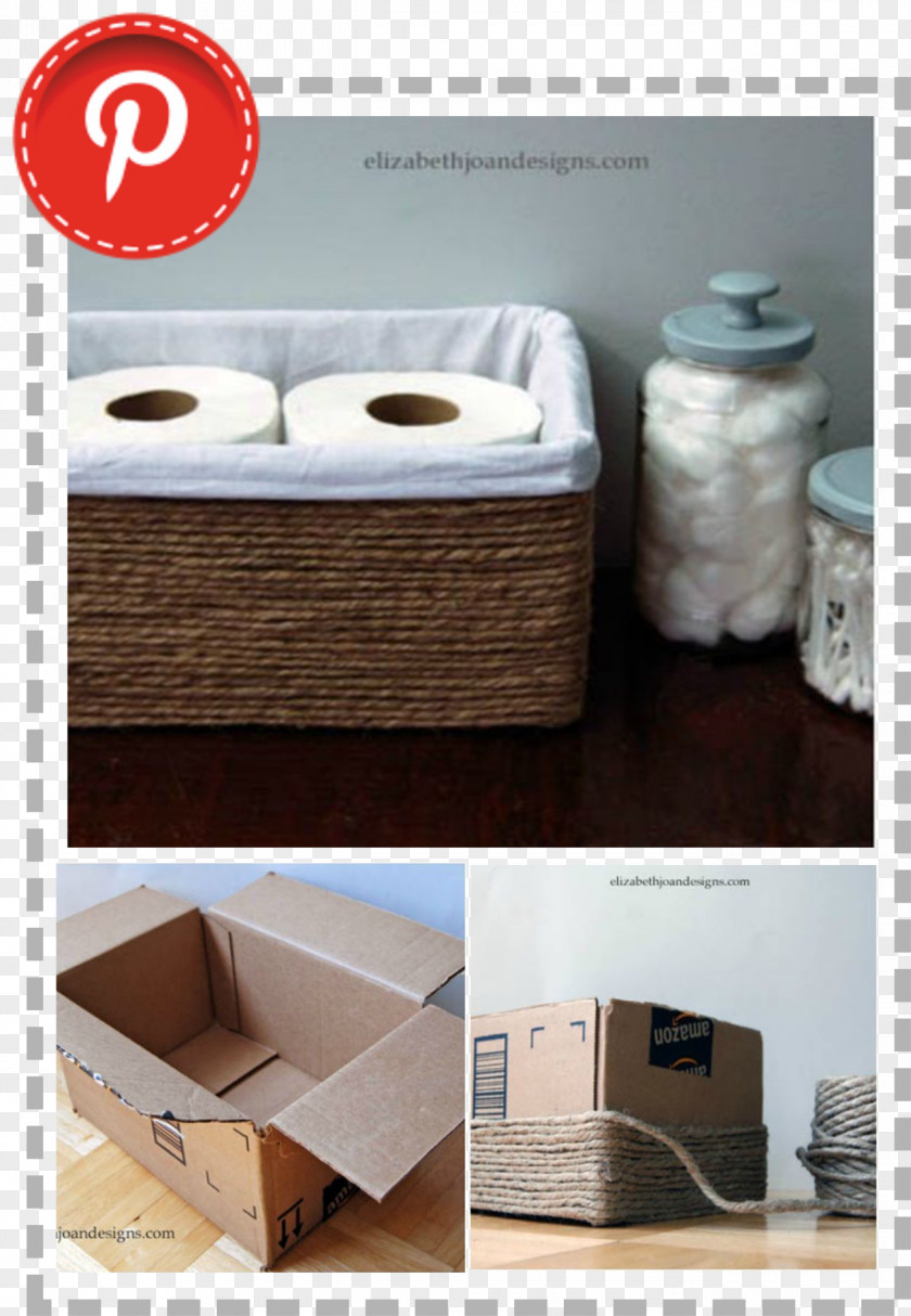 Diy Album Basket Cardboard Box Do It Yourself Bathroom PNG