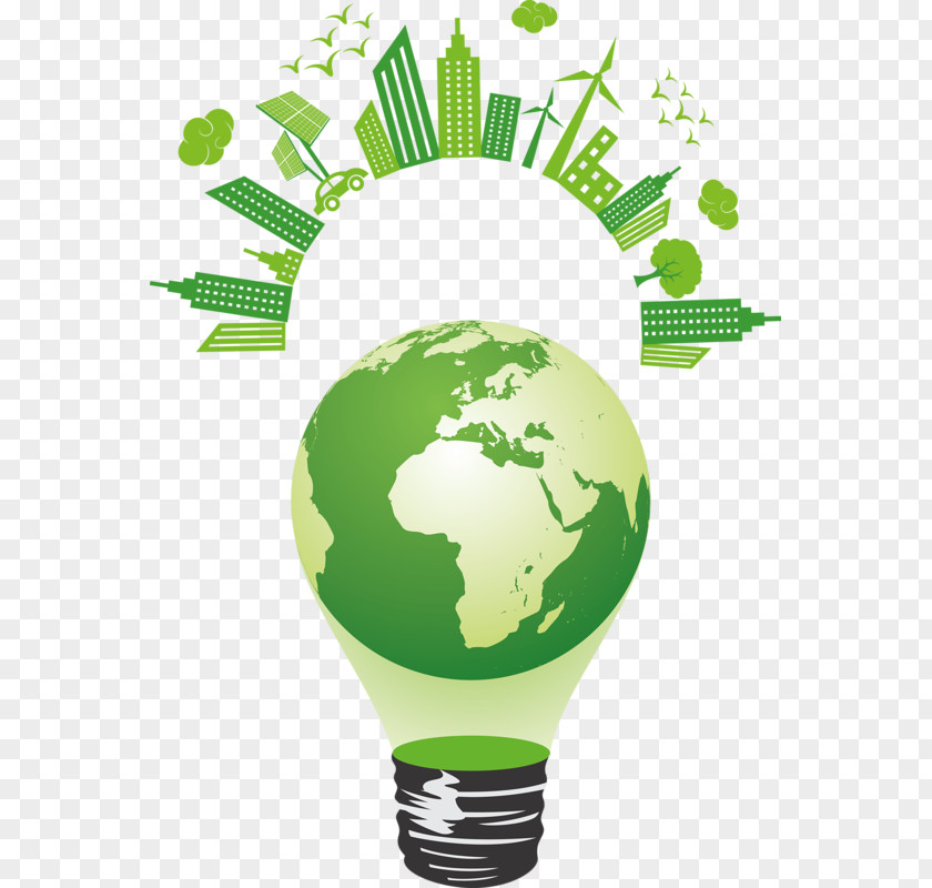 Earth Bulb Concept Electricity Illustration PNG