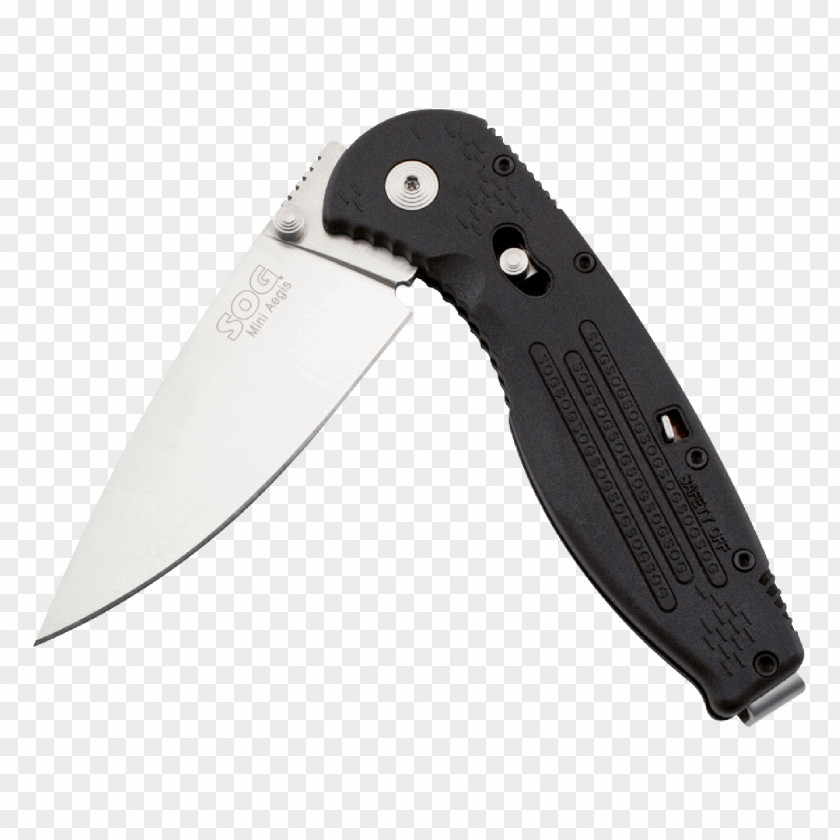 Folding Utility Knives Hunting & Survival Knife SOG Specialty Tools, LLC Serrated Blade PNG