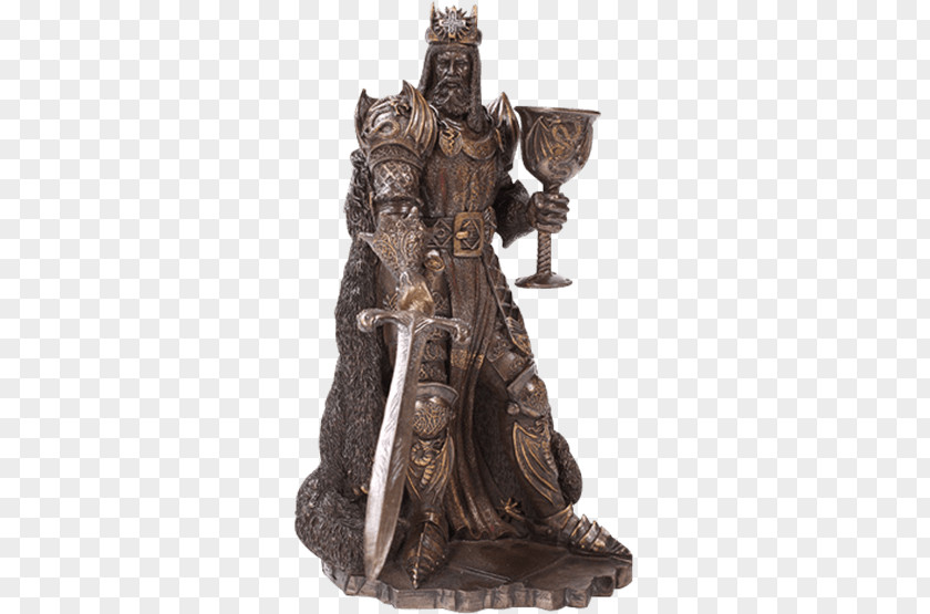 KING ARTHUR King Arthur Statue Merlijn Bronze Sculpture Excalibur PNG