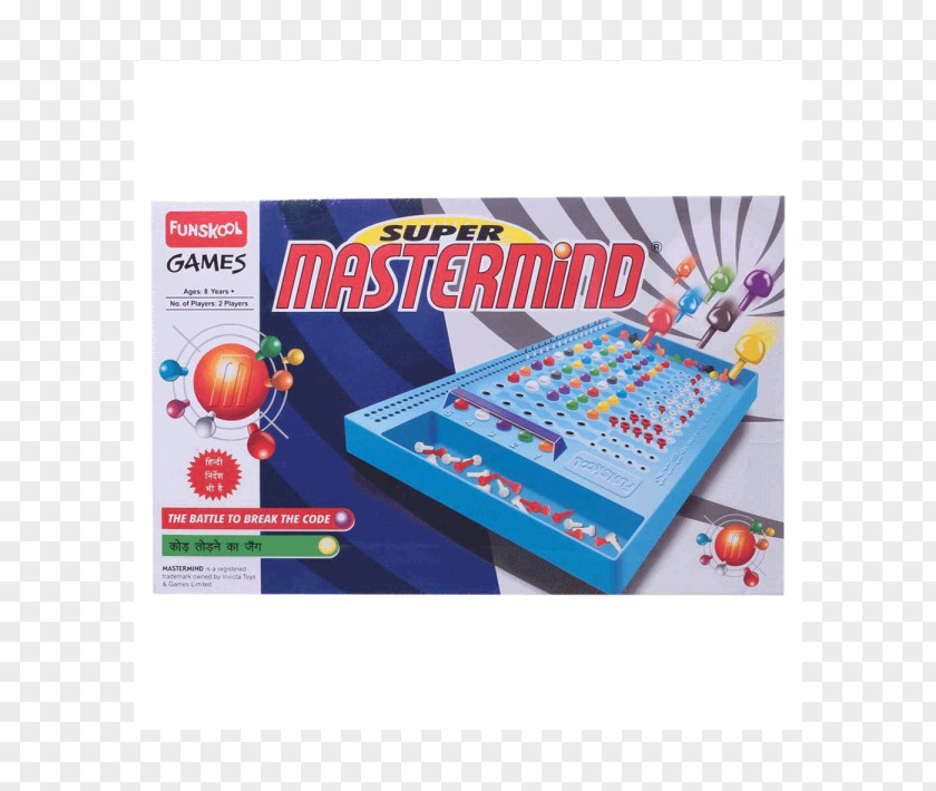 Milltown Mastermind Connect Four Board Game Set PNG