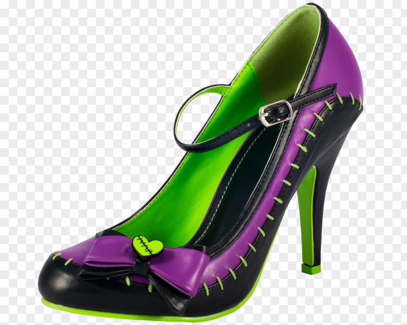 Purple Designer Shoes For Women Oogie Boogie T.U.K. High-heeled Shoe Boot PNG