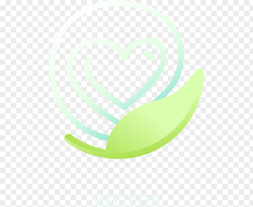 Vector Logo Design Green Pattern PNG