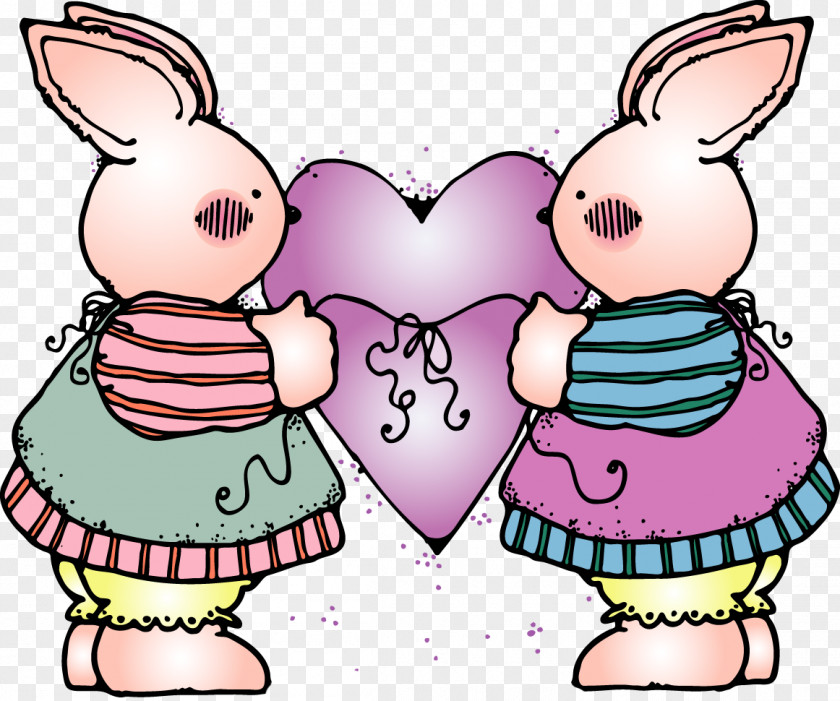 Easter Bunny Animal Figure Background PNG