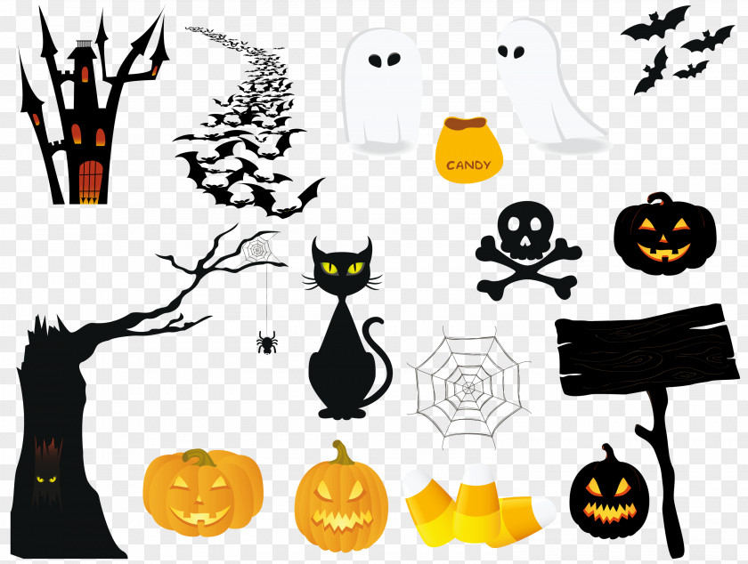 Halloween Pictures Collection Icon PNG