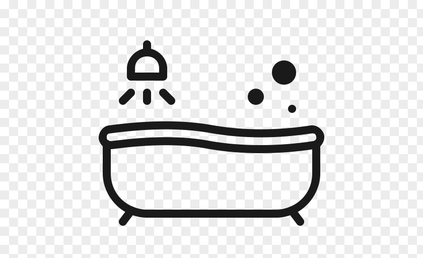 Hottub Icon Bathroom Hot Tub Baths Shower PNG