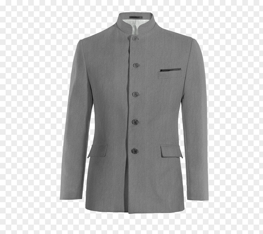 Jacket Mandarin Collar Suit Sport Coat PNG