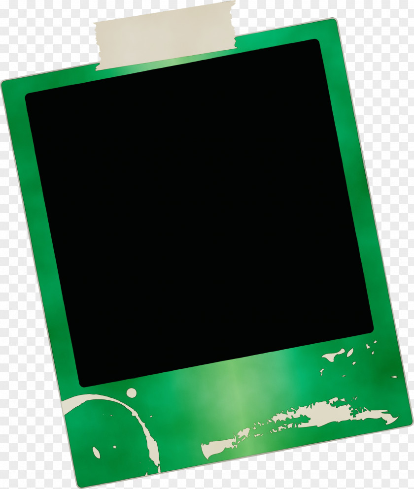 Laptop Part Computer Monitor Rectangle Green PNG