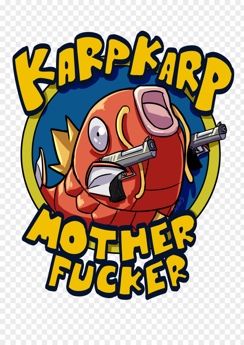 Magikarp Motherfucker T-shirt Clip Art PNG