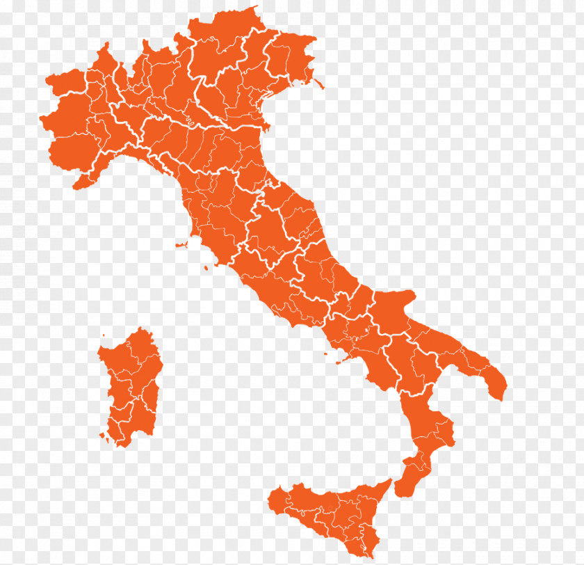 Map Regions Of Italy Stock Photography Vector Graphics Illustration PNG