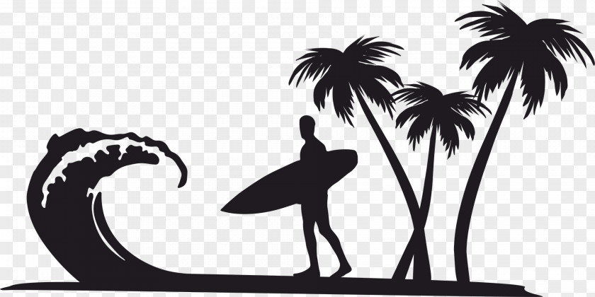 Surfing Clip Art Openclipart Palm Trees Desktop Wallpaper PNG