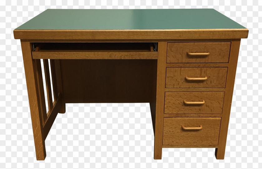 Table Desk Wood Stain Drawer PNG