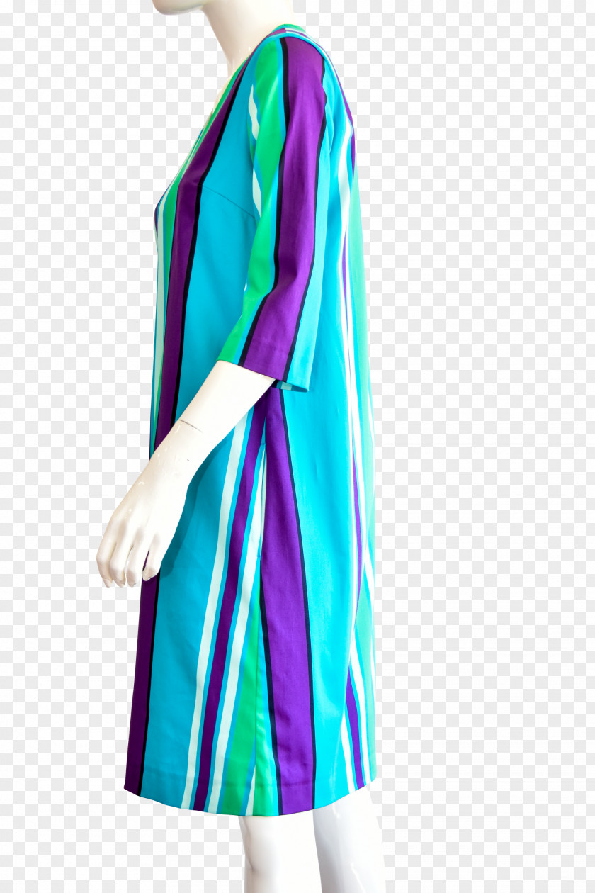 Vertical Stripe Shoulder Silk Outerwear Dress Costume PNG