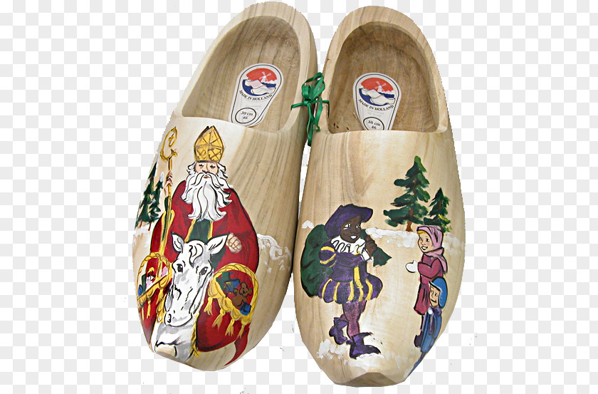 Wooden Shoes Netherlands Clog Sinterklaas Gift Christmas PNG