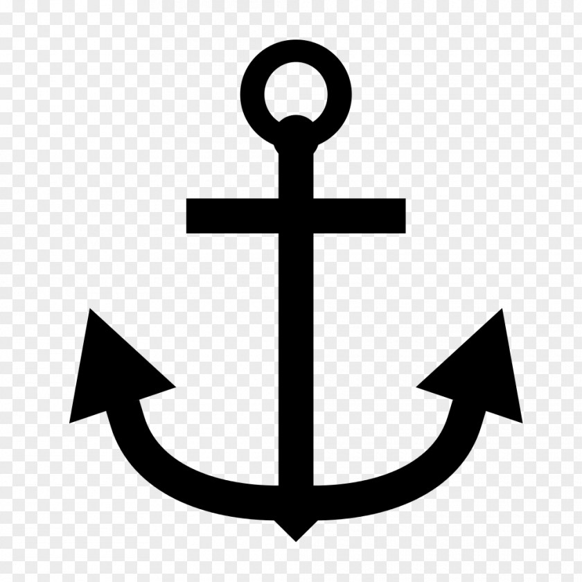 Anchor Ice Navy Clip Art PNG