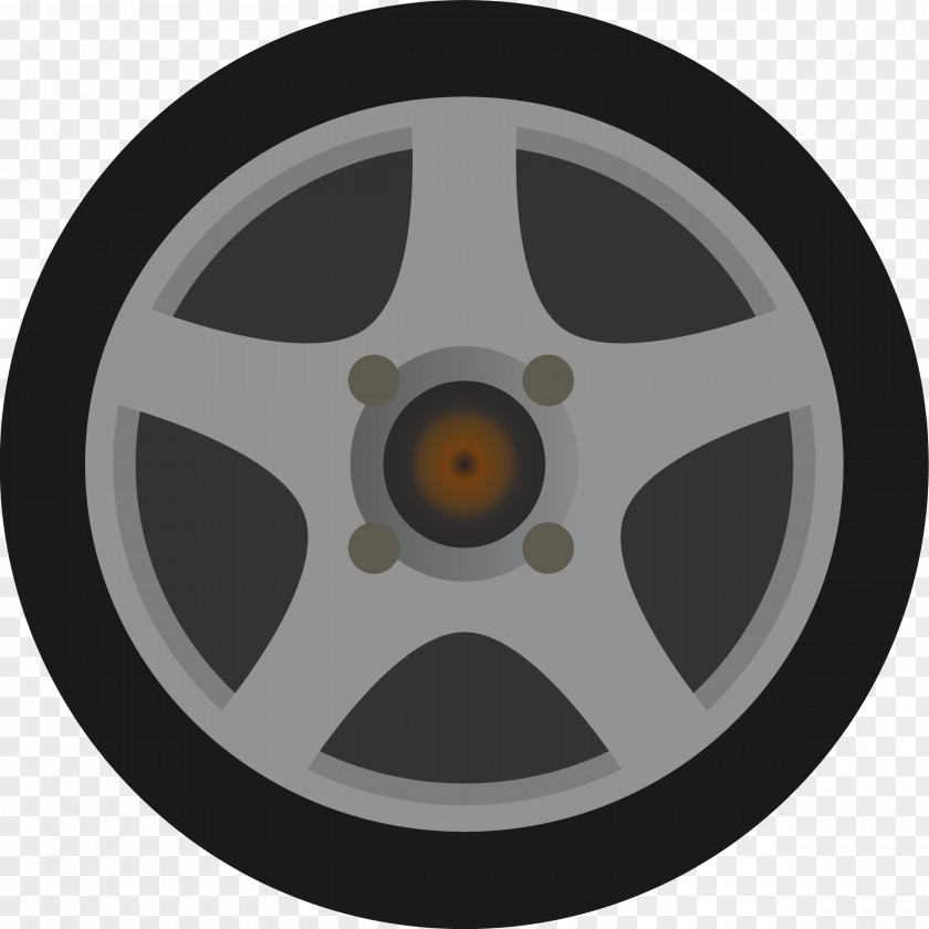 Car Wheel Rim Clip Art PNG