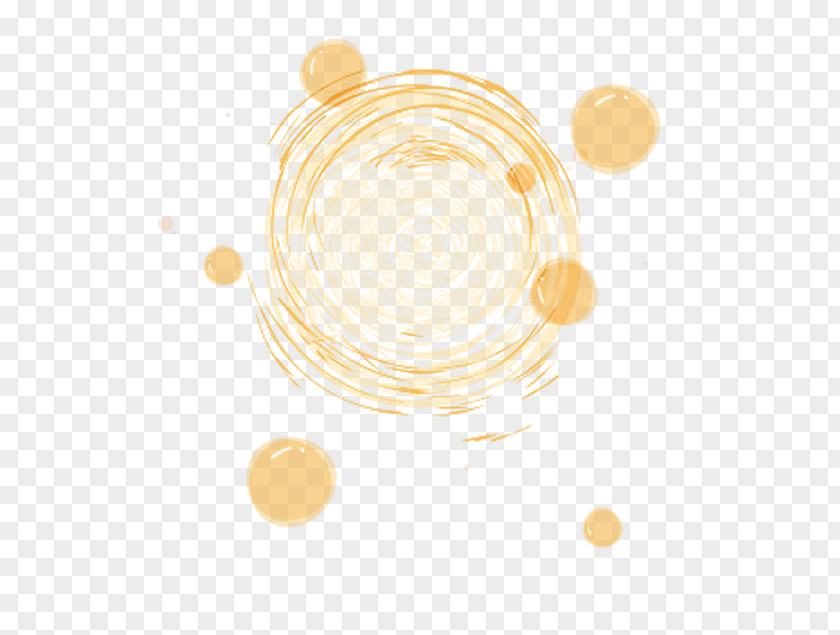 Cool Shades Circle Yellow Pattern PNG