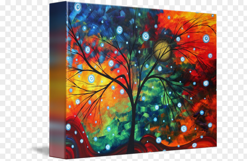 Painting Acrylic Paint Canvas Print Art PNG