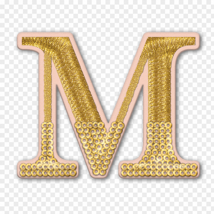 Pink M Monogram Product Design Angle Font PNG