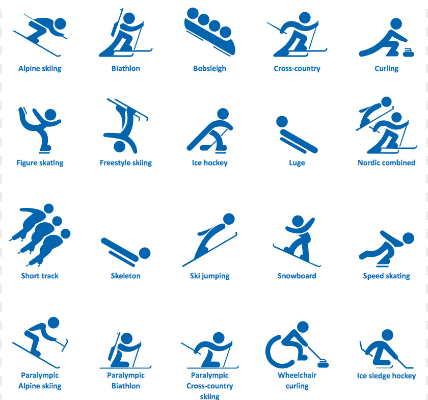 Winter Design Cliparts 2022 Olympics 2014 Olympic Games Sport Sports PNG