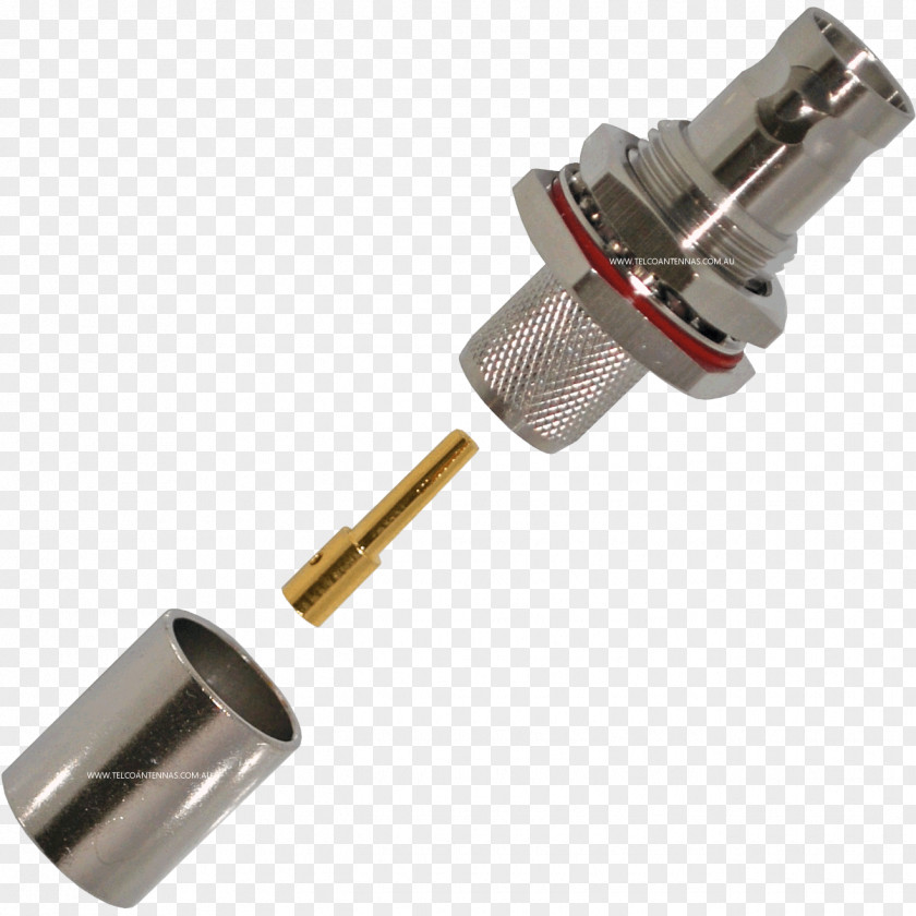 TNC Connector Crimp BNC Electrical RF PNG