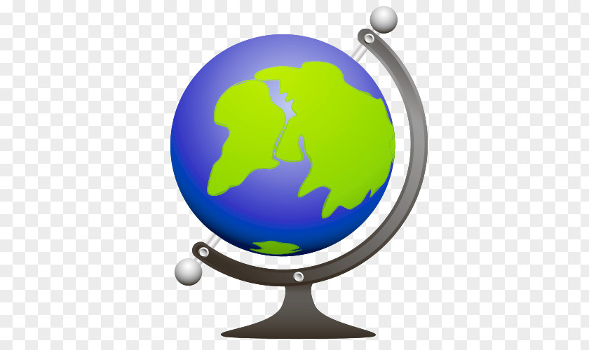 Cartoon Earth Globe PNG