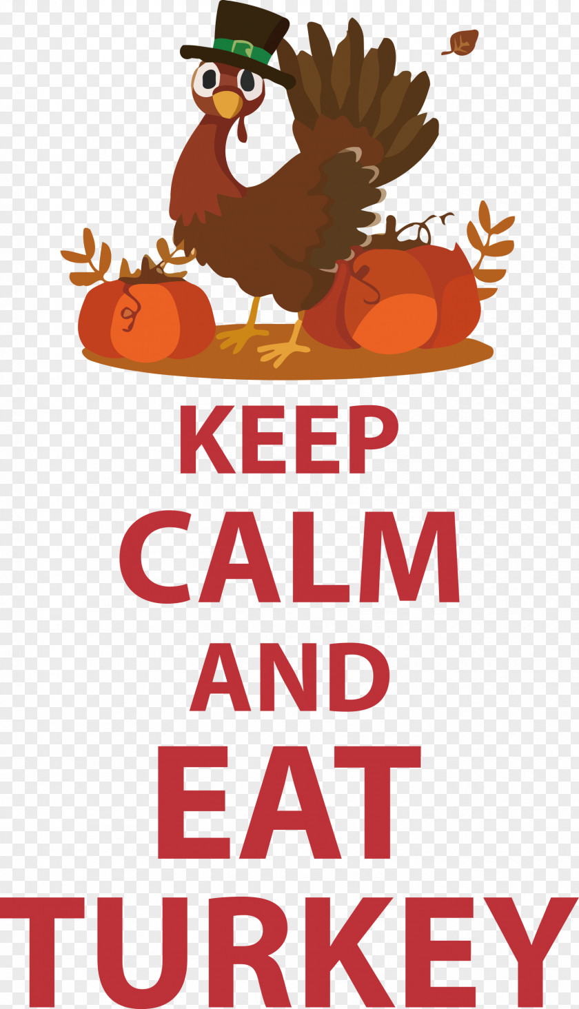 Eat Turkey Keep Calm Thanksgiving PNG