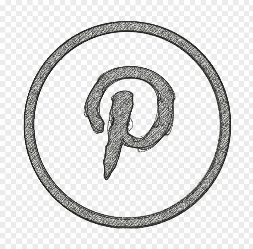Metal Number Circle Icon Pinterest PNG