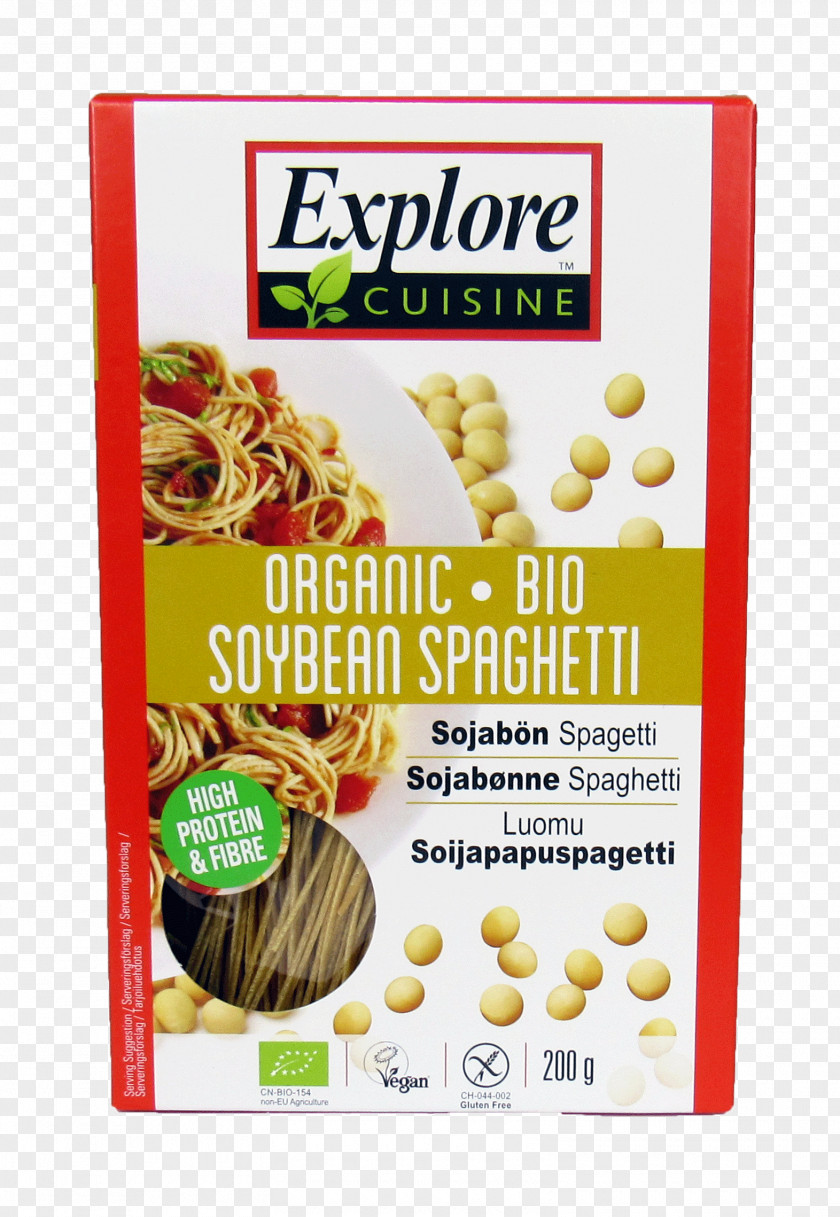 Soya Breakfast Cereal Pasta Edamame Organic Food Spaghetti PNG