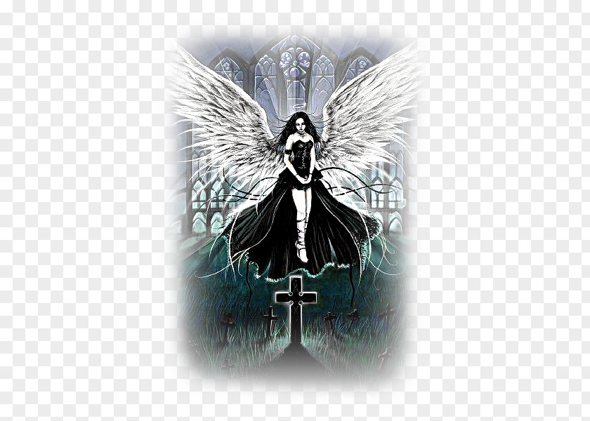 Vh Fallen Angel Gothic Art Azrael PNG