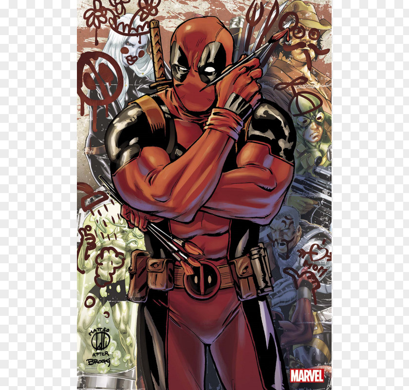 Deadpool Daredevil Marvel Universe Comics PNG